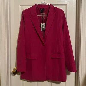 Sincerely Jules Fuchsia Blazer